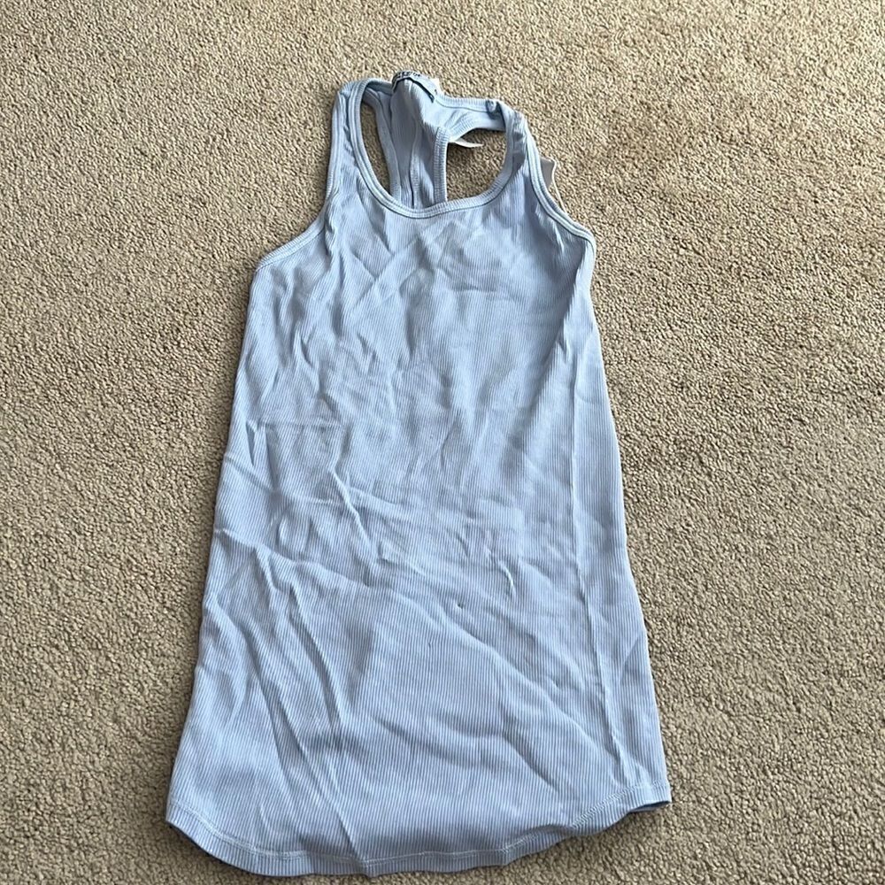 NWT Stateside Blue Racerback Tank Top XS
